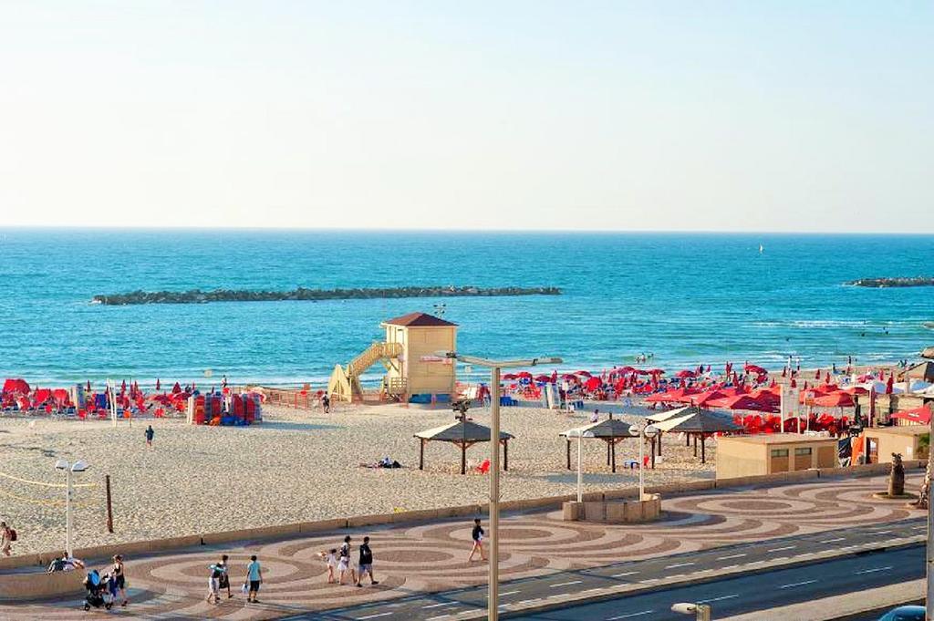 Apartment With Sea View And Balcony Facing West By Sea N' Rent Tel Aviv Dış mekan fotoğraf